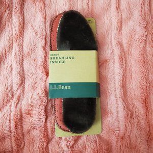 LL Bean Brown Shearling Insoles Women's 8-8.5 Men's 6.5-7